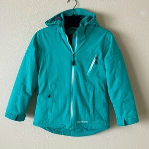 Boulder Gear Kids Ski Jacket M Snow Winter Coat Girls Snowboard Outerwear Mint